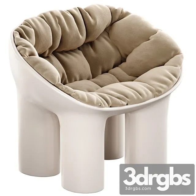 Roly poly polyethylene armchair