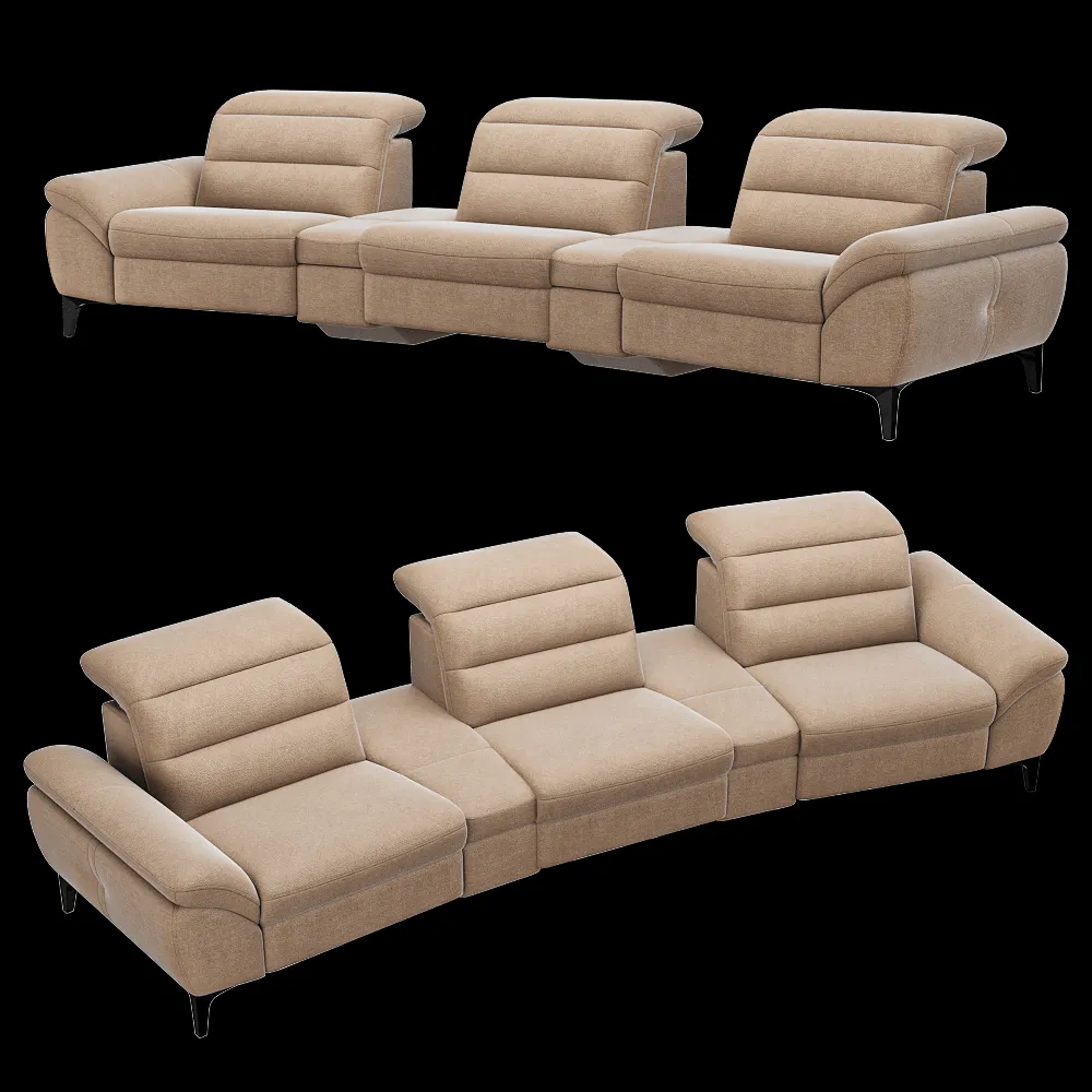 Rom – Sofa Daphne 1 3ds Max
