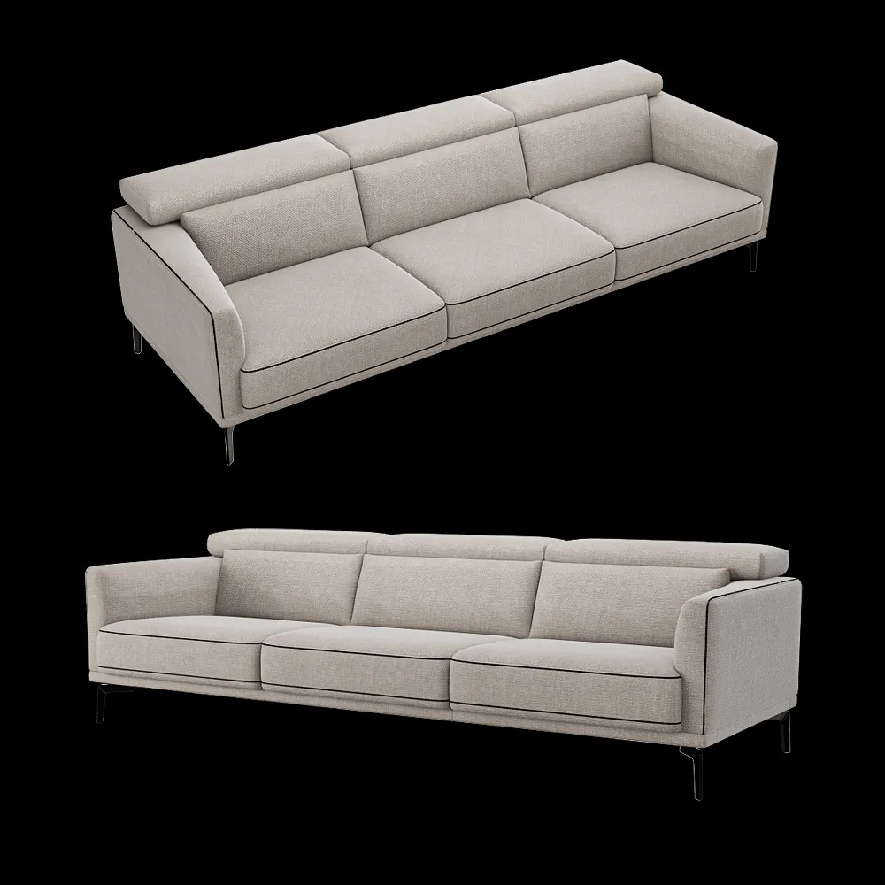 Rom – Sofa Kingston 1 3ds Max