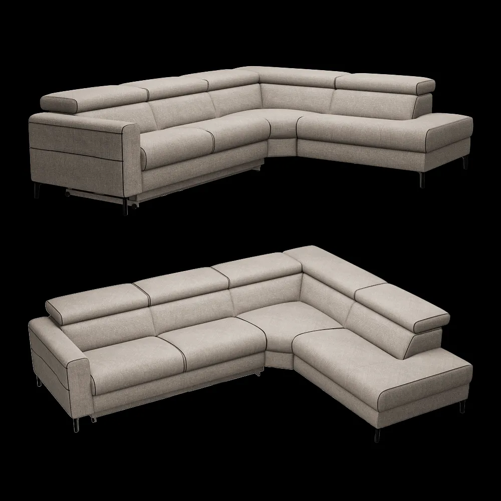 Rom – Sofa Tinos 1 3ds Max