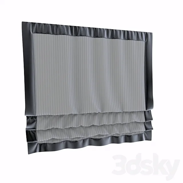 Roman Blind 3DS Max Model