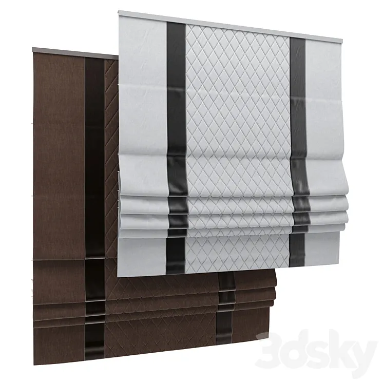 Roman Blind 61 3DS Max