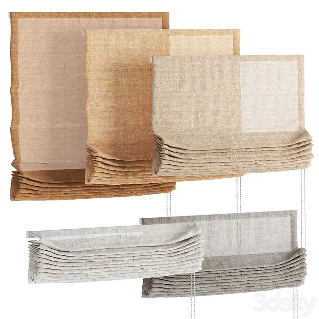 Roman blind_04 3dsMax Model