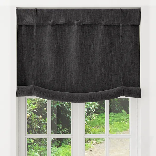 Roman Blinds 6 3ds Max