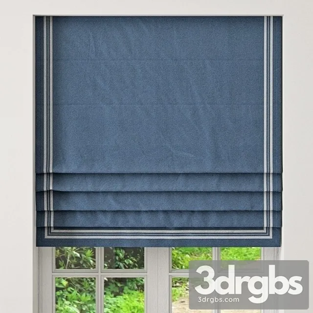 Roman Curtain Fabric 05 3dsmax Download