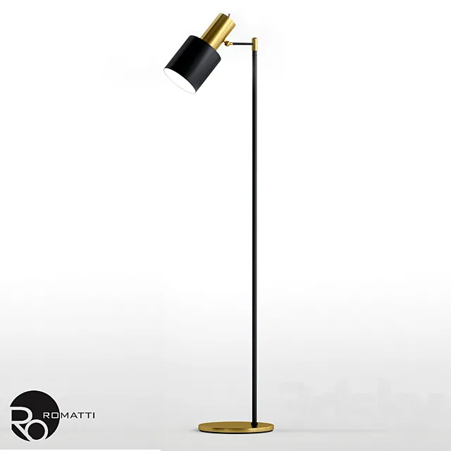 Romatti Floor lamp Floor lamp by design Henrik Pedersen 3DSMax File