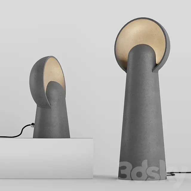 Romeo floor lamps Karman 3ds Max