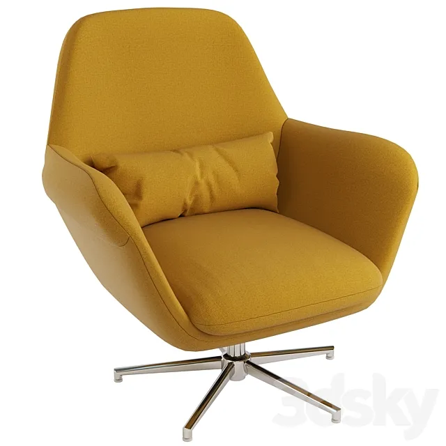 Ron armchair from Stoolgroup 3ds Max