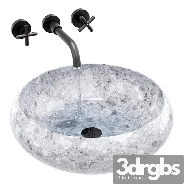 Ronda Gray Granite Sink 3dsmax Download