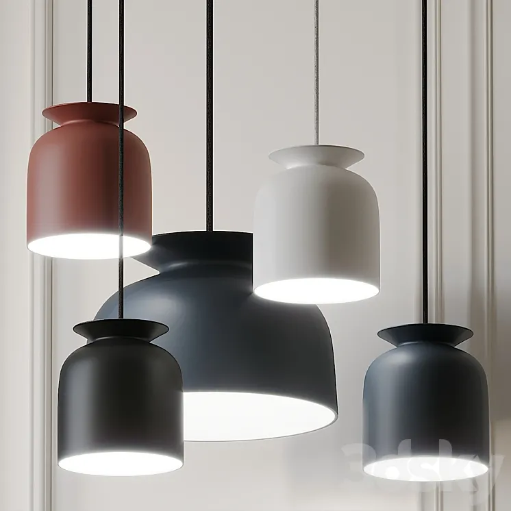 Ronde Pendant Light By Oliver Schick 3DS Max