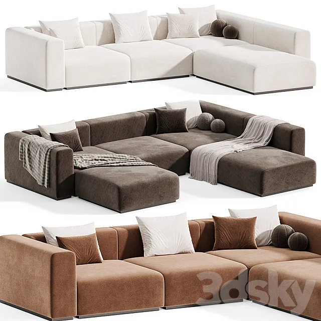 RONNY SOFA Modular sofa By Kalibroom 3DS Max Model