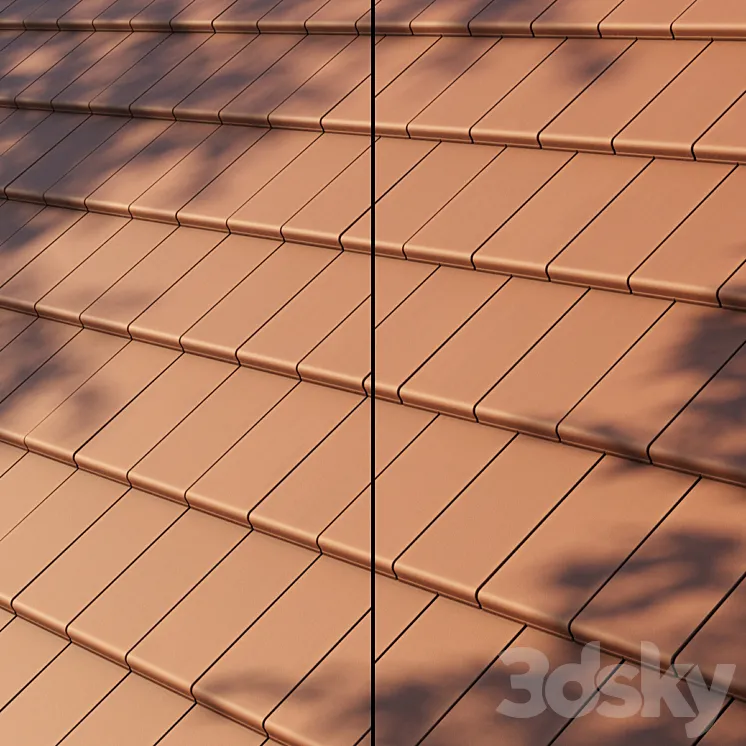 Roof Tiles 3DS Max Model
