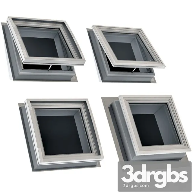 Roof window hatch aerator dormer attic skylights