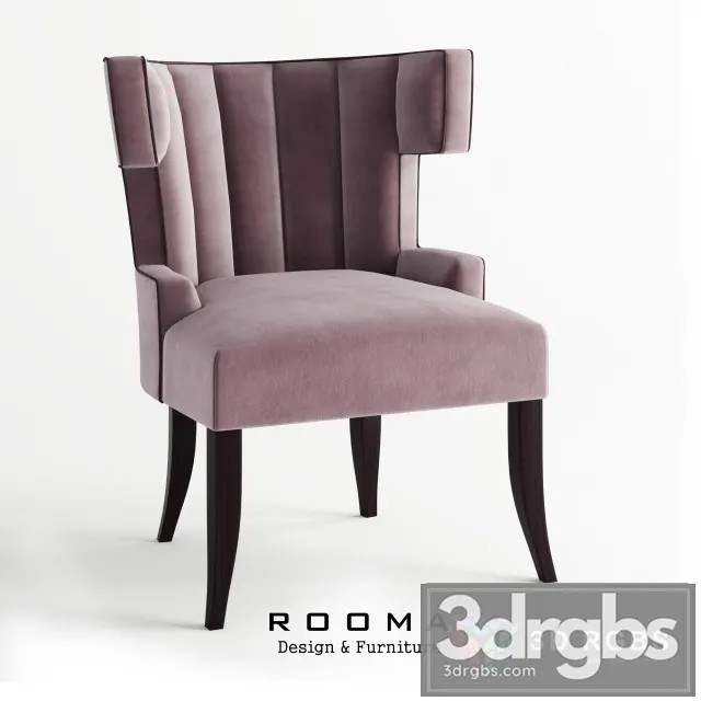 Rooma Design Tory Armchair 3dsmax Download