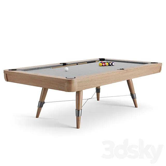 Roosevelt billiard table 3DS Max Model