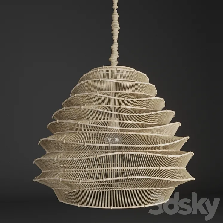Roost Bamboo Cloud Chandelier 3DS Max