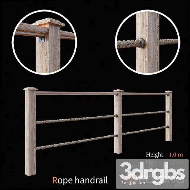 Rope Handrail 3dsmax Download