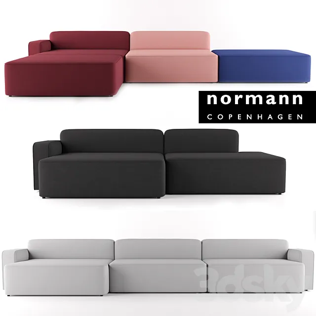 Rope Sofa by Normann Copenhagen 3ds Max