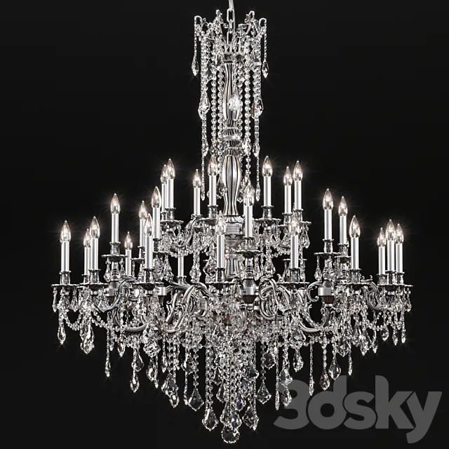 Rosalia Collection chandelier 9232 3DSMax File