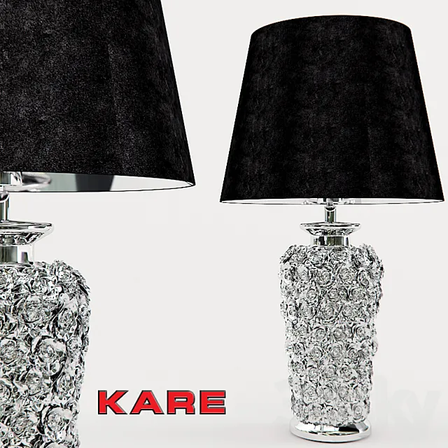Rose Multi Table Lamp by Kare Design 3DSMax File