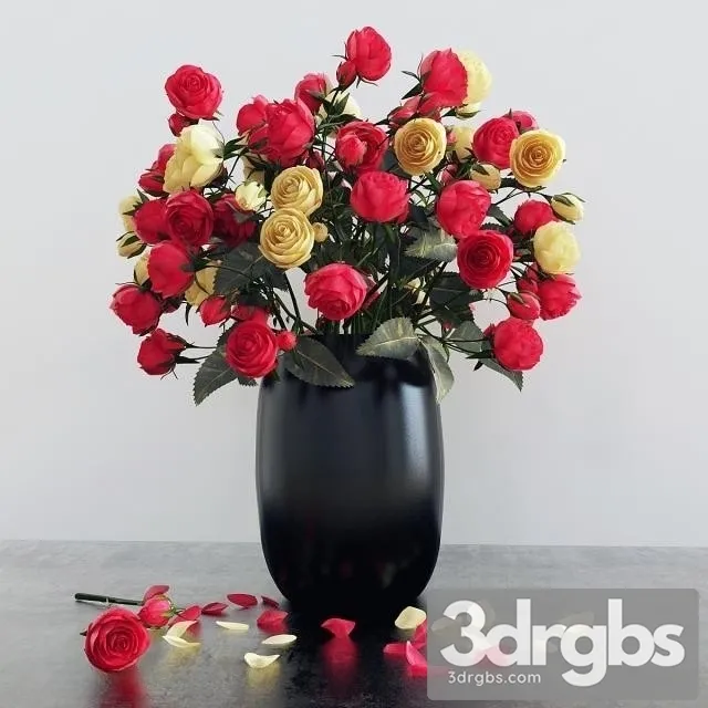 Roses Bouquet 5 3dsmax Download