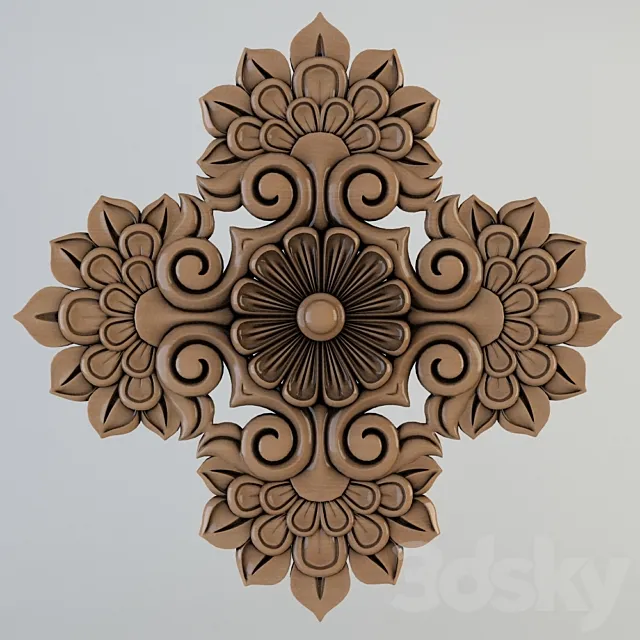 Rosette 2 3DS Max Model