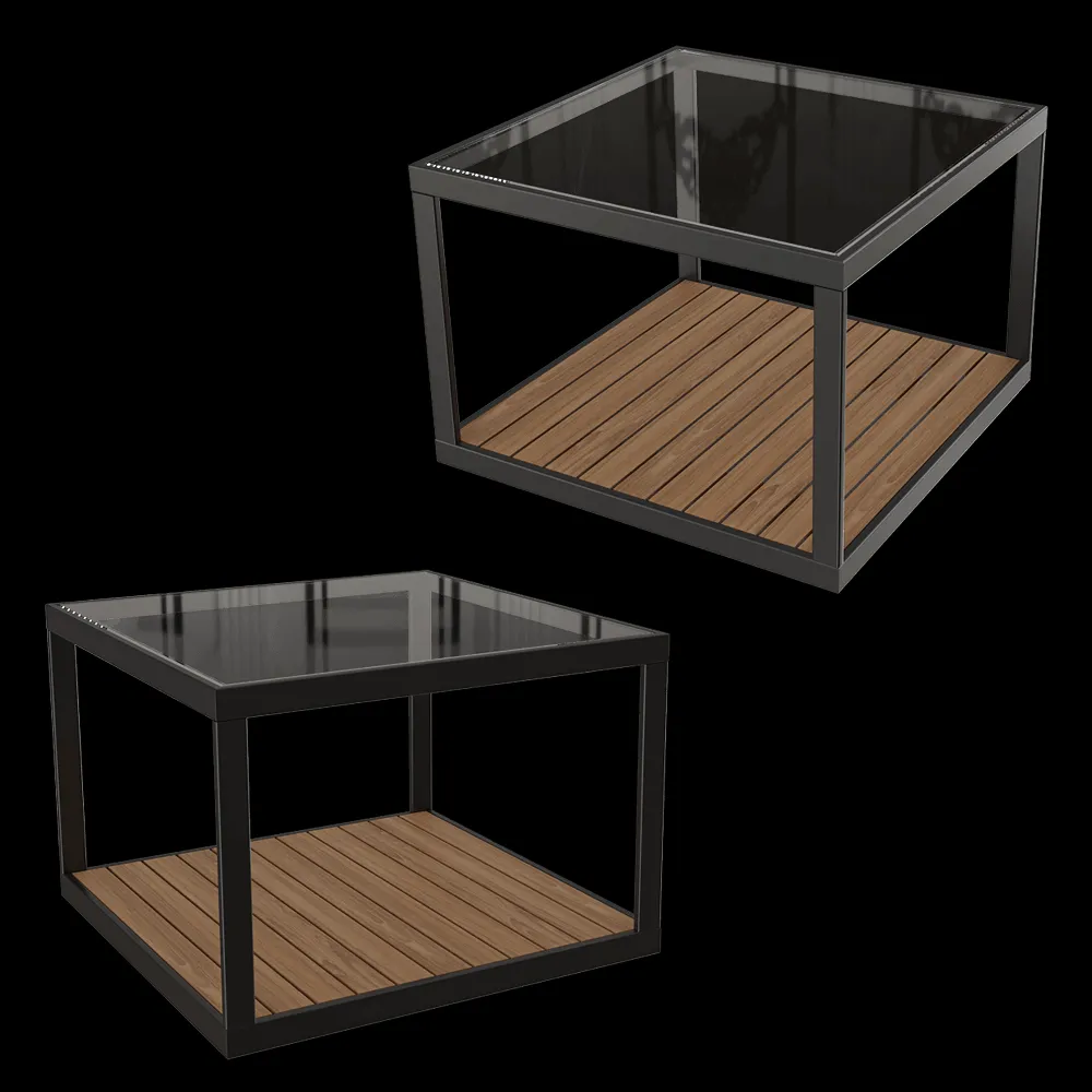 Röshults – Coffee table Moore 50×50 3ds Max