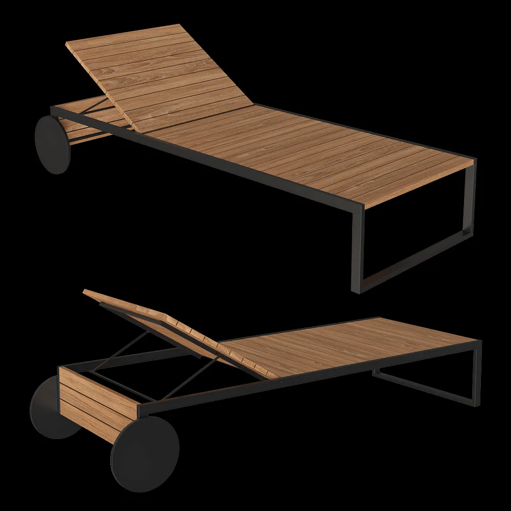 Röshults – Lounger Garden 3ds Max