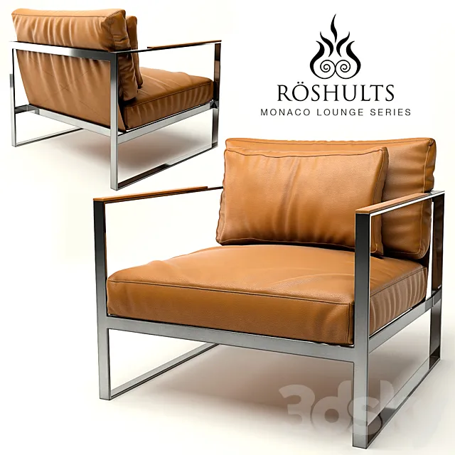 Roshults Monaco lounge chair 3DSMax File