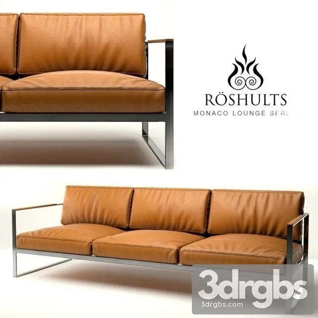 Roshults Monaco Lounge Sofa 01 3dsmax Download