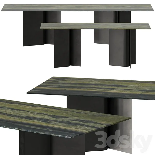 Ross Gardam Breeze Dining Tables 3DS Max Model