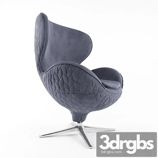 Rotating lounge chair kare design 3dsmax Download