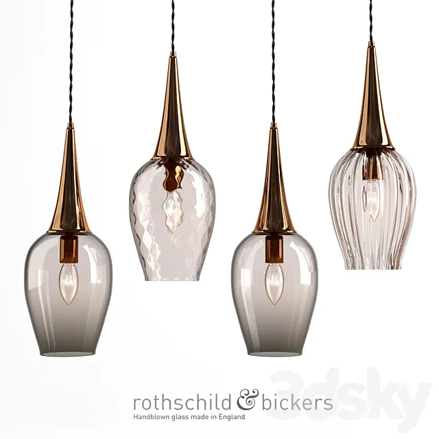 Rothschild & Bickers Retro Light 3DS Max Model