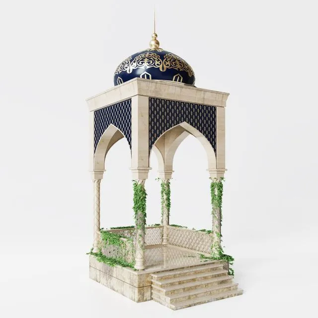Rotunda Eastern V2 3dsMax Model