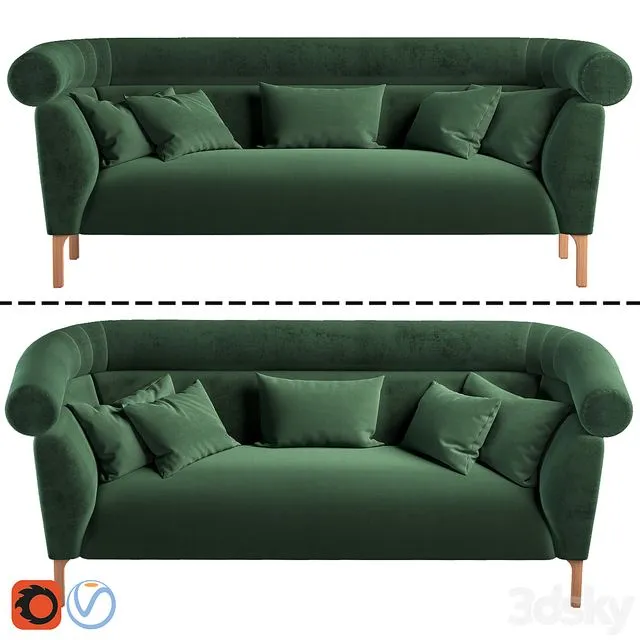 Roubel sofa 3dsMax Model