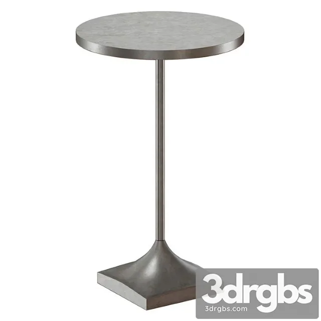 Round Coffee Table Simple Resin Metal Drink Table Crate Andes Barrel 3dsmax Download
