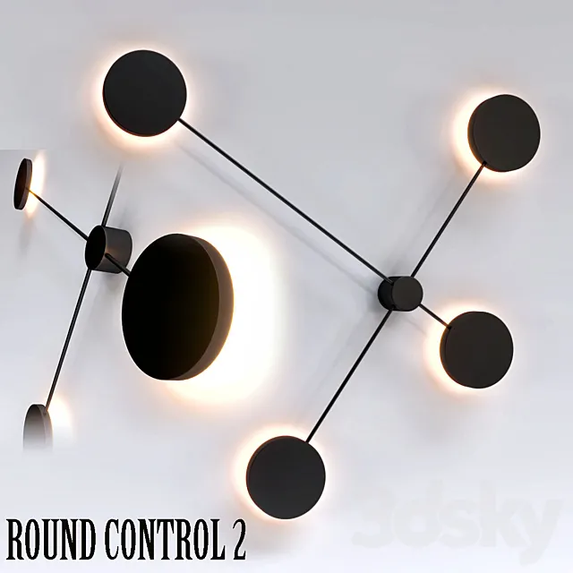 Round Control 2 by tossB 3DSMax File