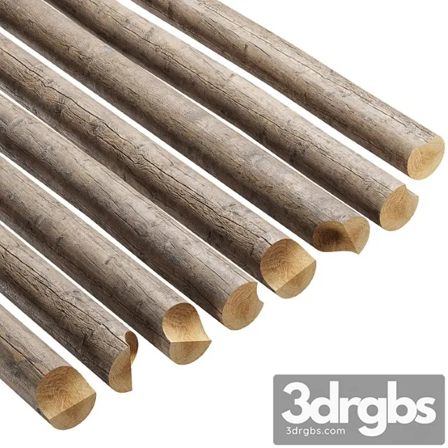 Round log