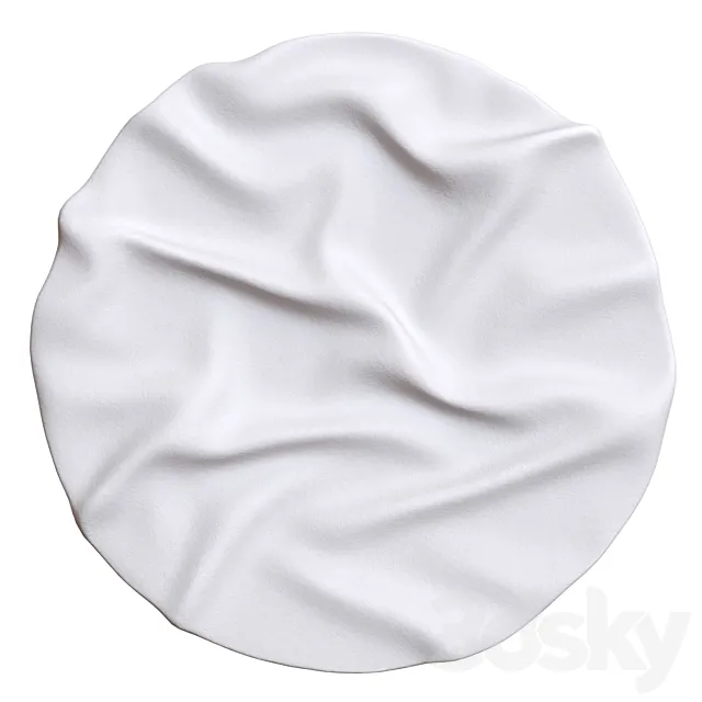 Round panel 3ds Max