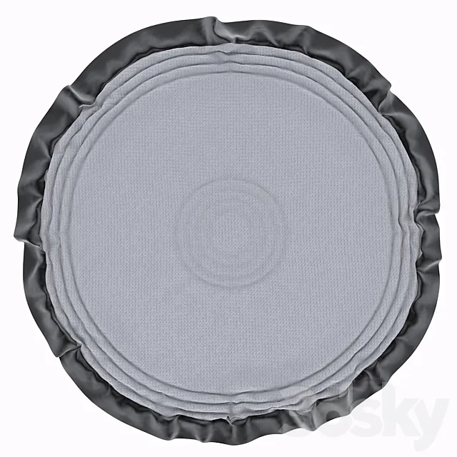 Round Rug 3DS Max Model