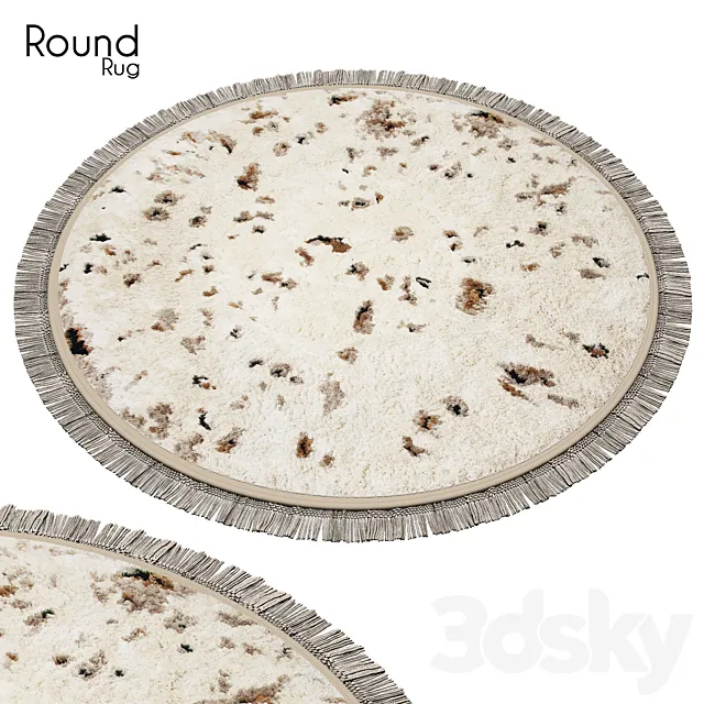 Round rug 58 3ds Max