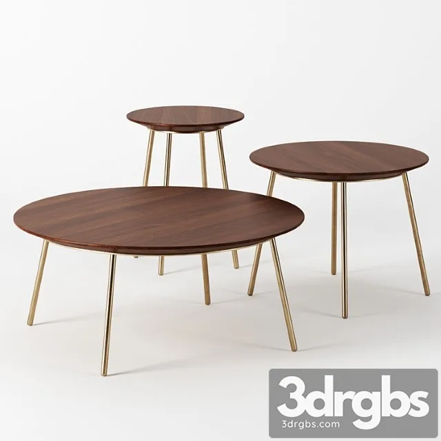 Round tables by zara home