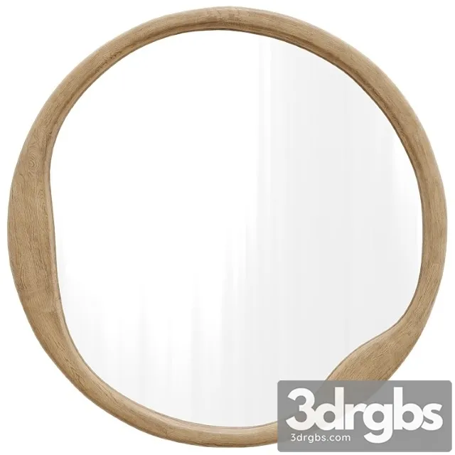 Round wall mirror alora round wall mirror by pottery barn