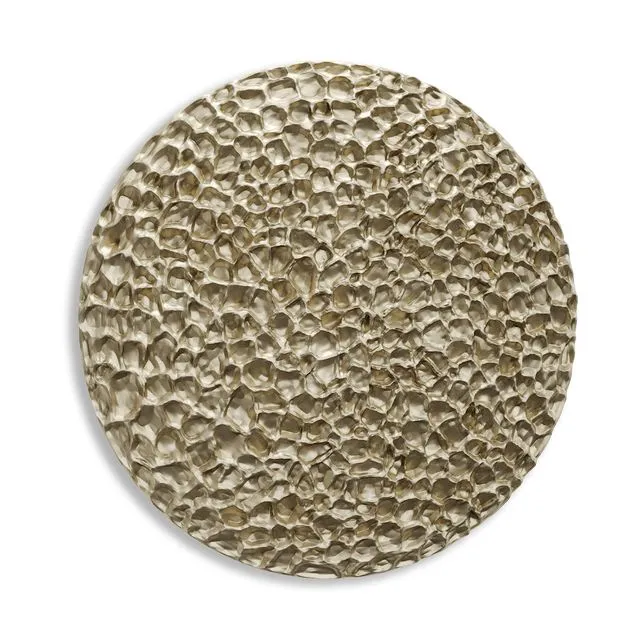 Round Wall panel Nebula Metal art 3dsMax Model