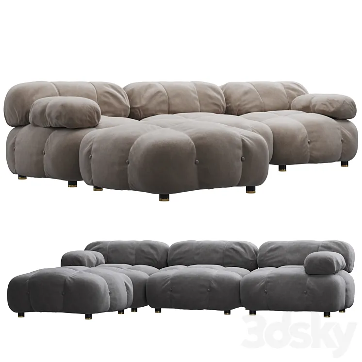 RoveConcepts Belia Sectional Sofa 3DS Max Model