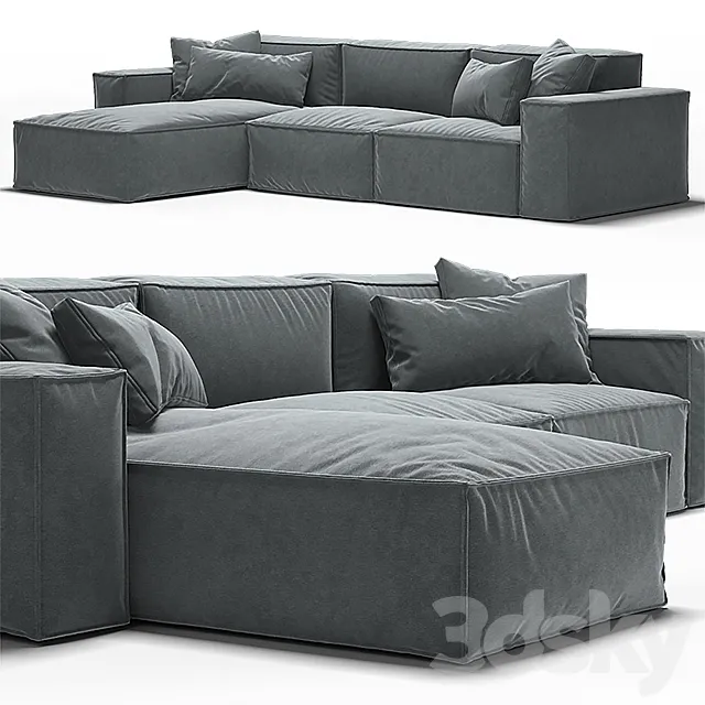 Roveconcepts Porter Sectional Sofa 3DSMax File