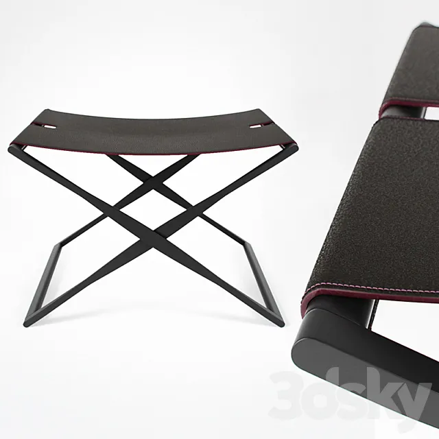 ROVER FOLDING STOOL 3ds Max