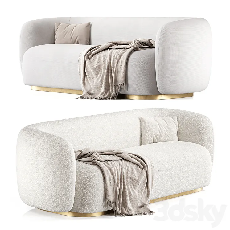 Roxy Sofa By Eichholtz 3DS Max Model