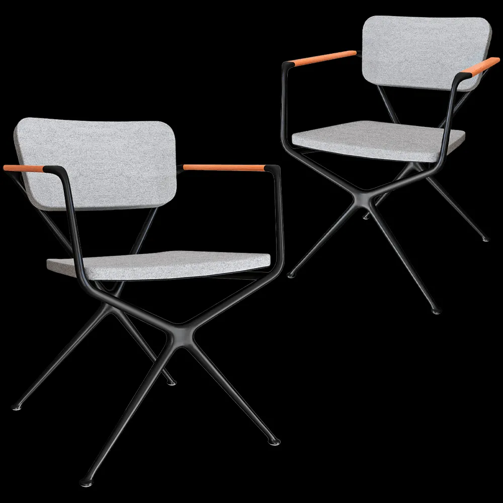 Royal Botania – Chair with armrests EXES 3ds Max