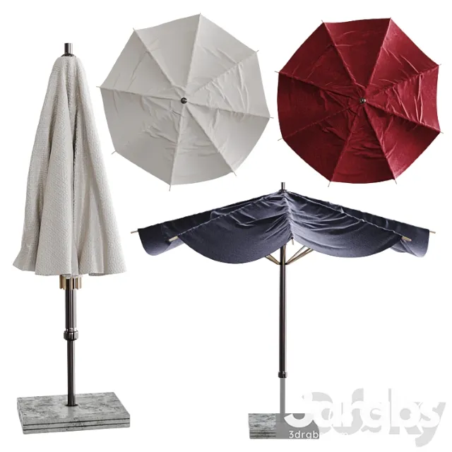 Royal Botania Sha Outdoor Umbrella 3dsmax Download